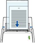 在 ScanSnap 中放置文件